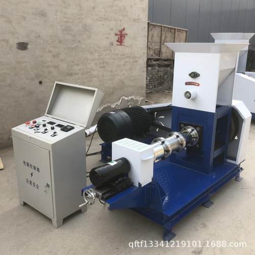 养殖大豆饲料膨化机海参虾饲料膨化机小型玉杂粮狗粮颗粒膨化机