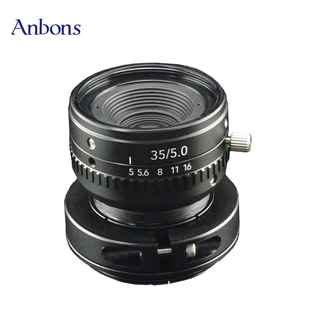 安邦盛镜头海康线扫工业镜头LS35mmF5镜头4k7um机器视觉工业镜头