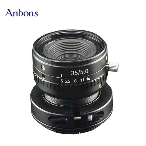 安邦盛镜头海康线扫工业镜头LS35mmF5镜头4k7um机器视觉工业镜头
