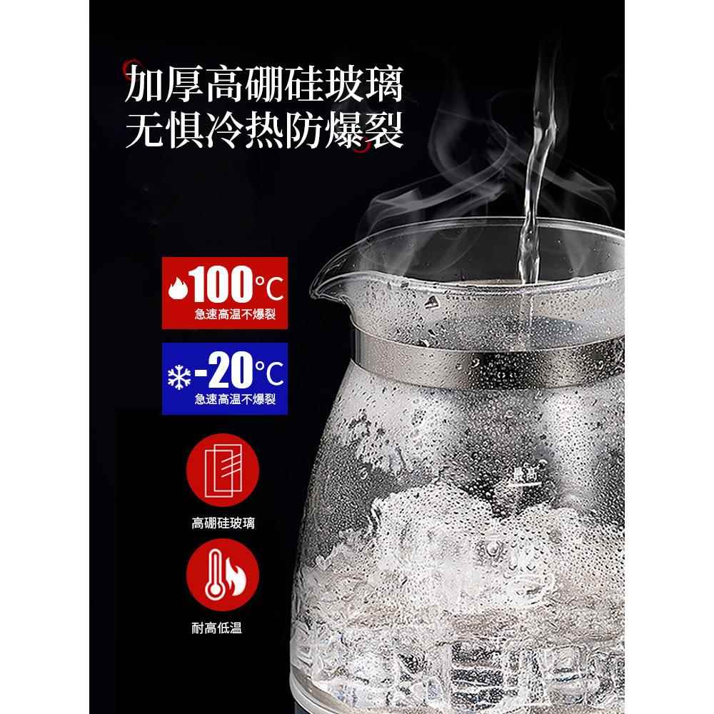 安化黑茶煮茶器蒸汽蒸茶壶家用电热烧水壶小型办公室喷淋式蒸茶壶