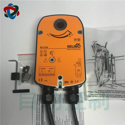搏力谋BFN230代替BLF230,BFL230防火排烟阀执行器弹簧复位开关型
