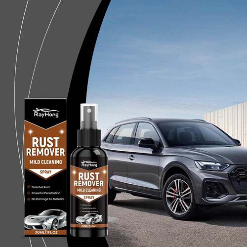 RAYHONG Rust Remover Spray - For Cars: Paint, Tires, Chassis