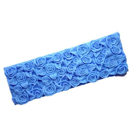 AK18新款玫瑰硅花0胶模土具司模具冷制AK018模具