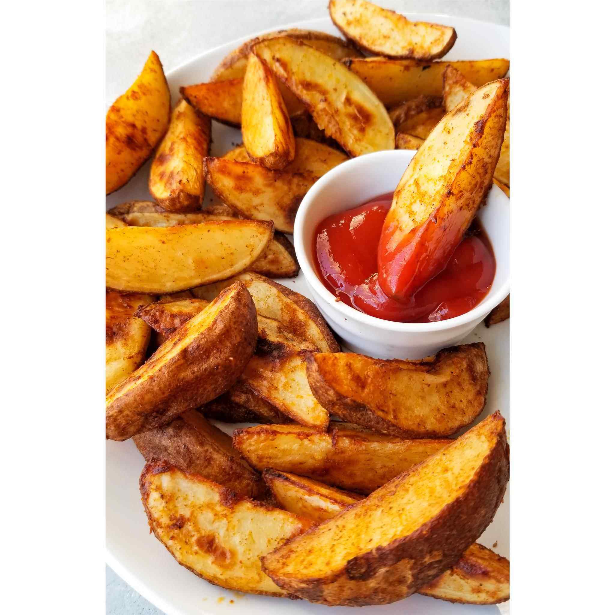 LUTSA POTATO WEDGES HZX2500GO薯 路萨原味薯角 薯块大多条
