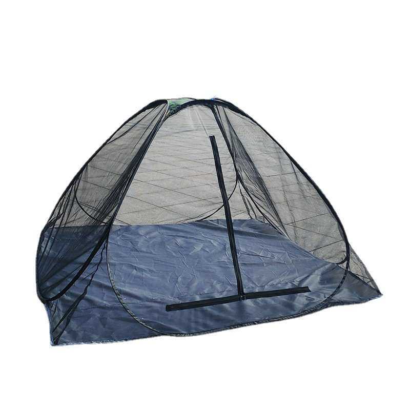 厂家供应户外露营防蚊帐篷轻便易携带四面通风草地防蚊虫户外纱网