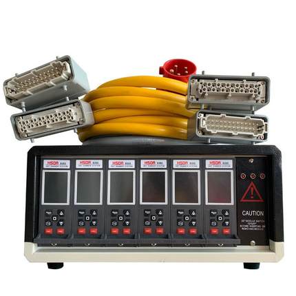 HSDR/TH2一卡双点温控箱现货注塑模具热流道双温控制温控可编程