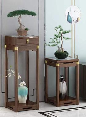 花架鱼缸架子底座几边几客厅子落地式角摆件置YL731575物架花几台