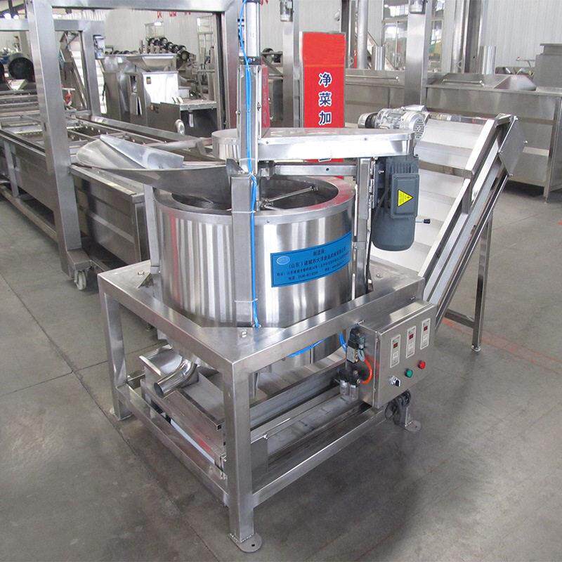 下出料油炸洋葱圈脱油机新型鸡米花除油设备数控式操作电动