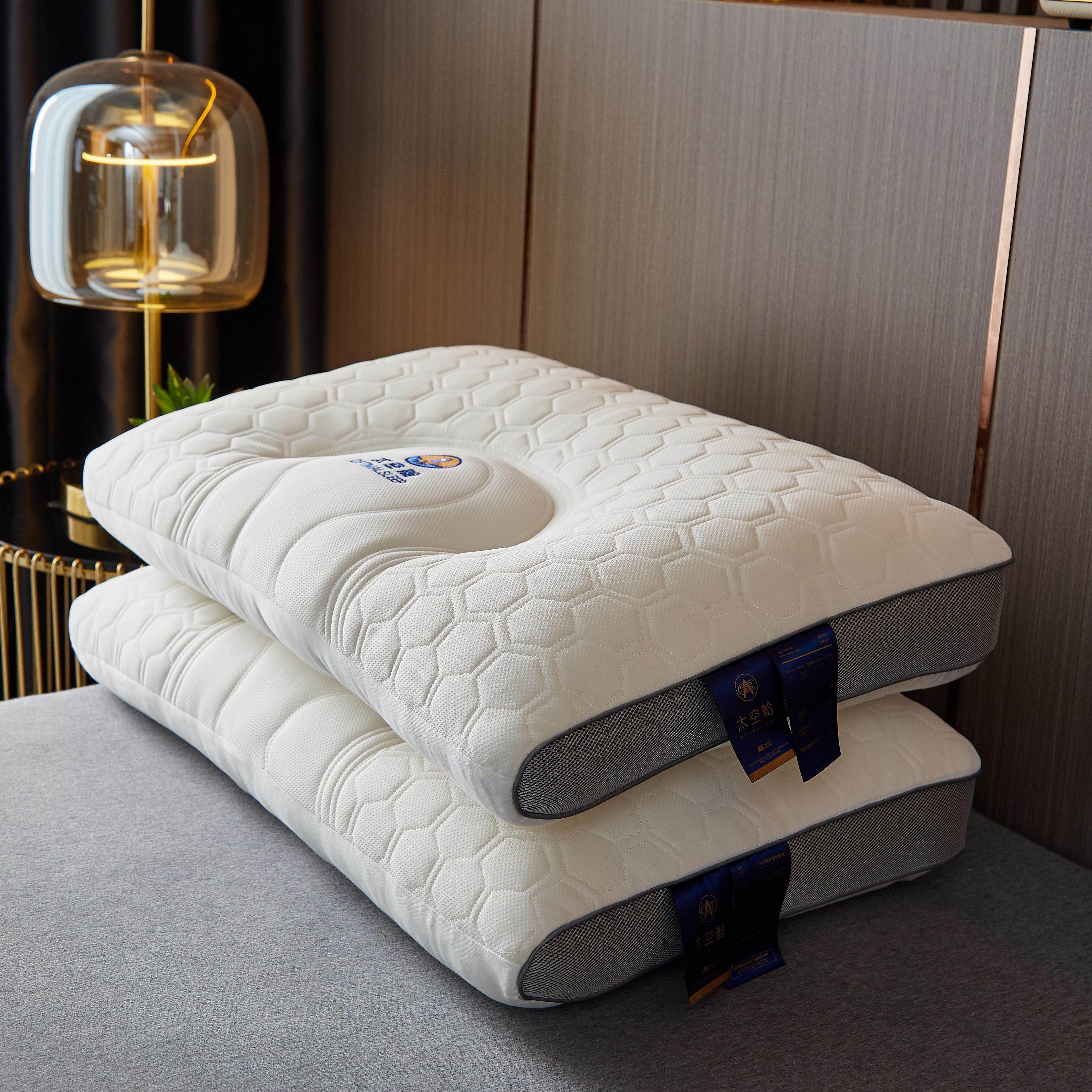 Bamboo Memory Foam Orthopedic Pillow 竹纤维记忆保健护颈枕头