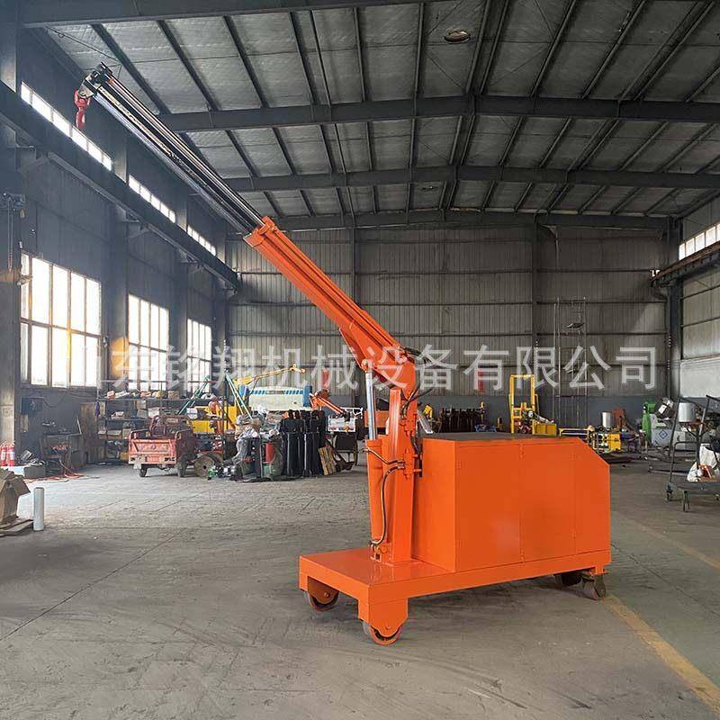 工厂车间注塑用液压升降配重平衡式2吨模具小吊机移动式电动吊机