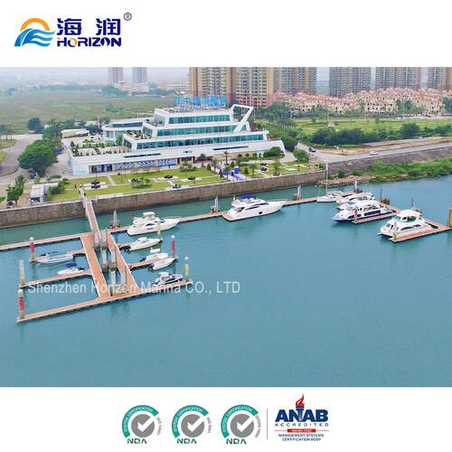 浮产地货源质保两优质钢结水定制构浮桥上年浮台浮动码头游艇码头