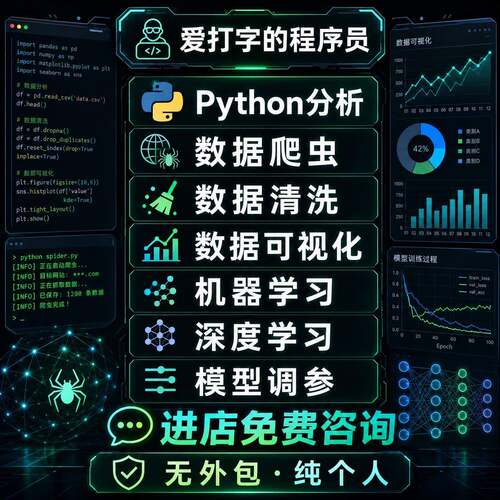 pycharm数据清洗jupyter可视化分析机器学习模型图表复现代码调试