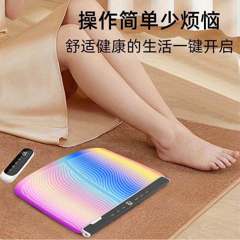 脉冲电动ems足底按摩脚垫 健身足疗机塑腿穴位震动微电流健身脚垫