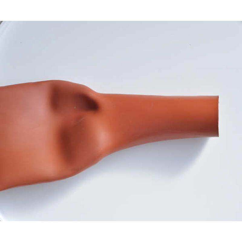 厂家耐高温硅胶热缩管大规格硅胶热缩套管25*1.0黑色硅胶热缩管