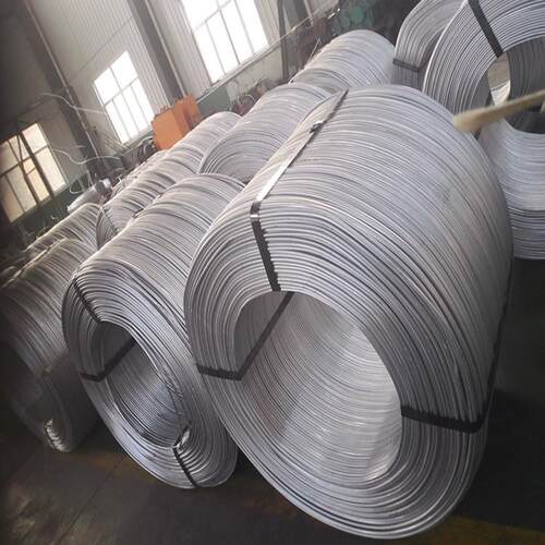 厂家现货钢厂用脱氧铝杆复绕铝杆脱氧铝粒金属铝粒—国标生产