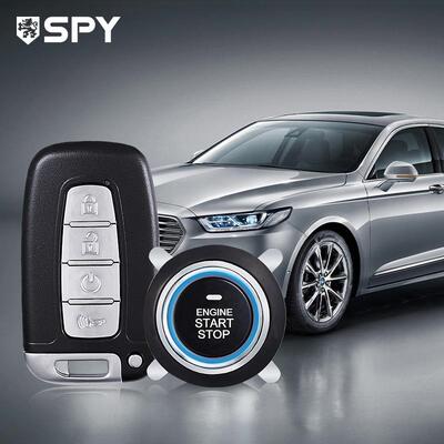 LC680PKEK一键启动汽车震动报警器尾遥控开启E车箱舒适免匙进P入