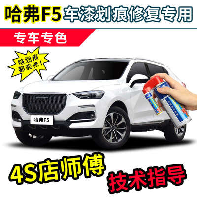 哈弗F5补漆笔珍珠白色汽车漆划痕修复白鲨红鹰i趣鸿鹄灰色自喷漆
