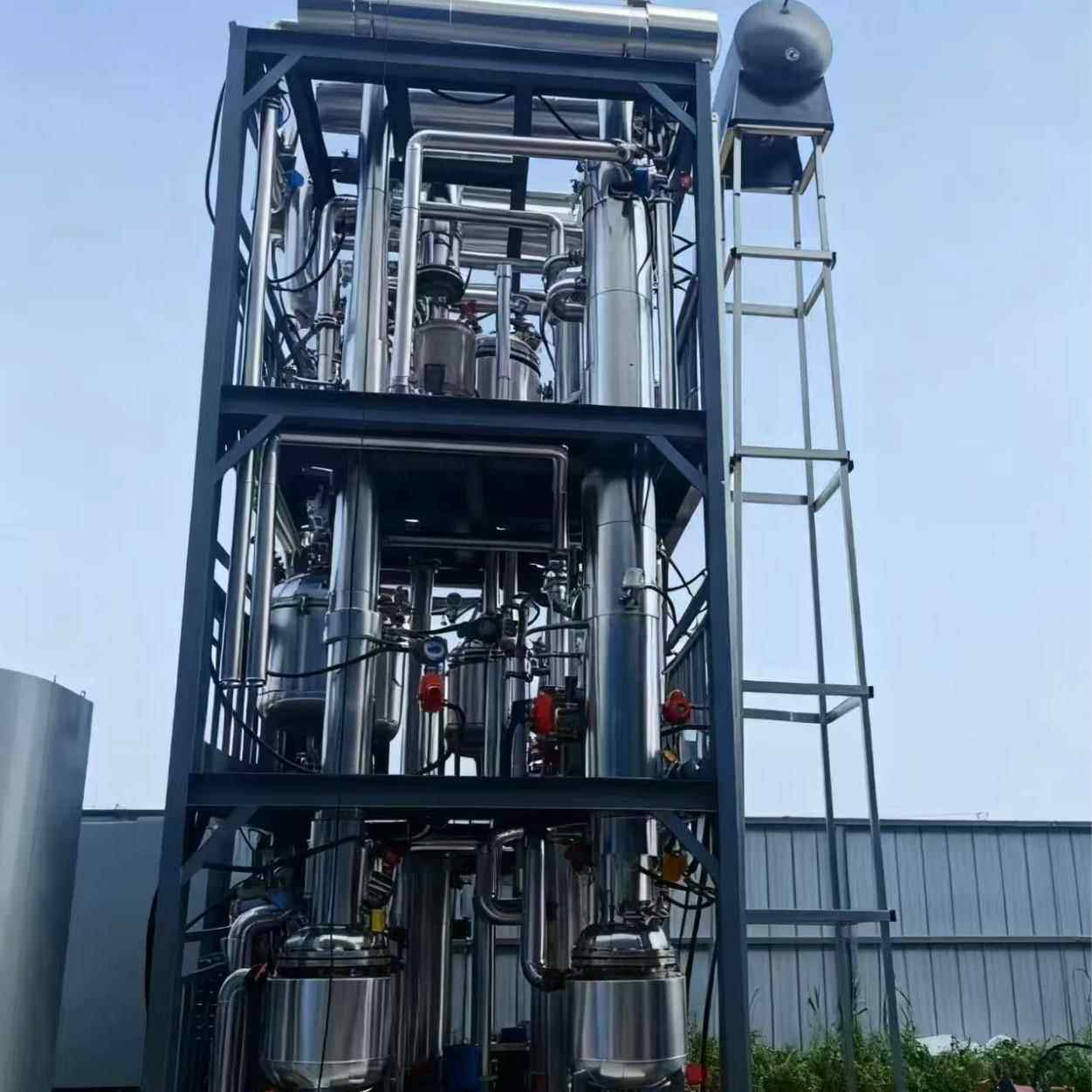 低氘水生产装置超轻水生产设备蒸馏法脱除氕氘氚原子专业设备