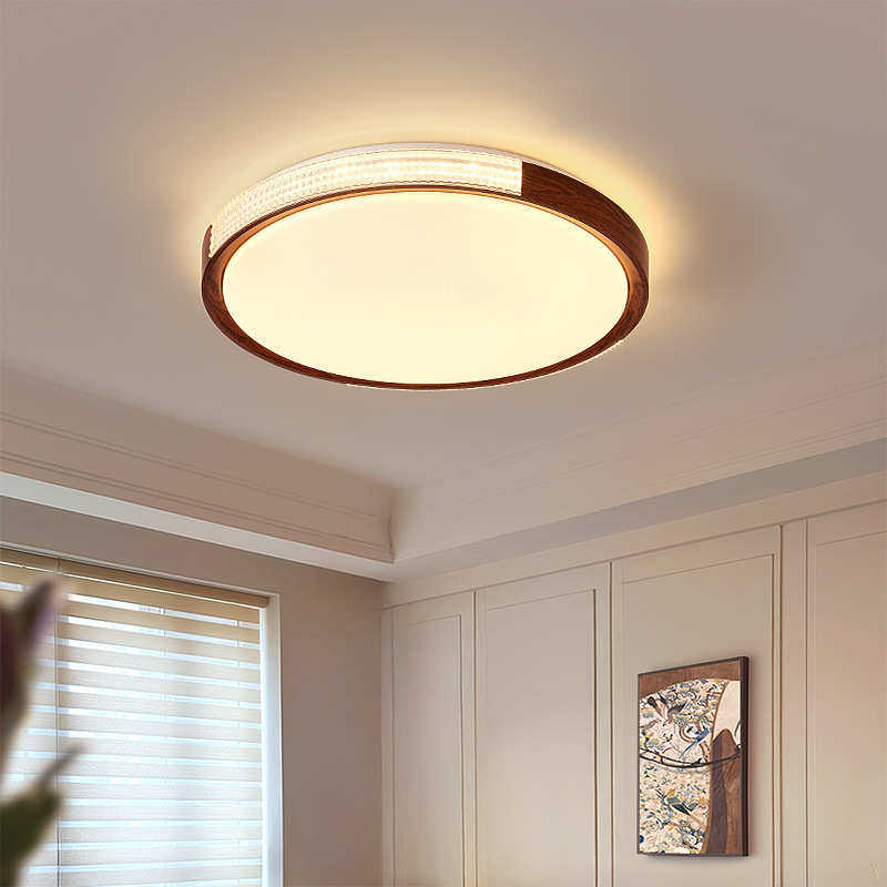 中古风卧室灯护眼吸顶灯创意复古书房间灯具新款餐厅主卧中山灯具,家装灯饰光源,智能吸顶灯,淘宝优惠券,粉丝福利购,淘宝优惠卷