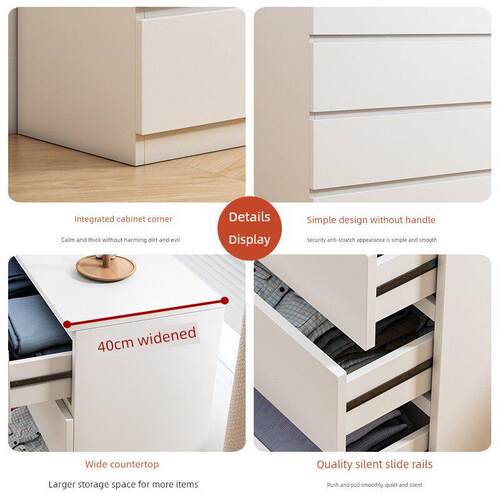 实木五斗柜北欧轻奢现代简约卧室靠墙客厅家用主卧床尾收纳柜