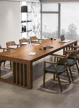 金FWSH-965沙简洽约实茶桌椅组办公室谈泡茶木桌子家用现合代会客