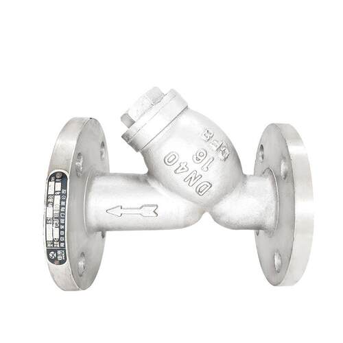 Y型过滤器管道法兰铸钢过滤器GL41H-16不锈钢过滤器滤网滤芯DN200