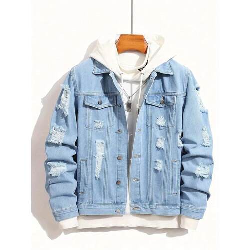 I 10001 Fleece Hong Kong Denim Jacket 加绒港风牛仔夹克爆