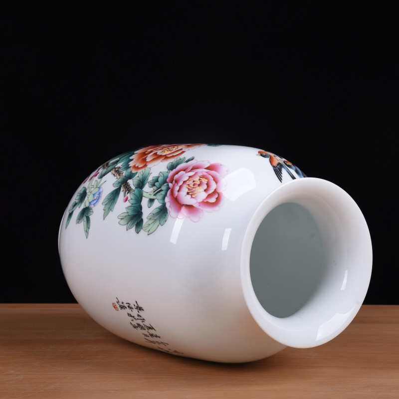 大师手绘轻奢陶瓷薄胎客厅酒柜高级感装饰品博古架送礼摆件工艺品,家居饰品,花瓶,淘宝优惠券,粉丝福利购,淘宝优惠卷