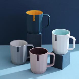 洗漱杯家用塑料漱口杯套装情侣刷牙杯子男女学生宿舍口杯牙缸牙桶