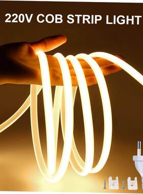20M 40M High Bright COB LED Strip Light 288leds/M EU Plug 22