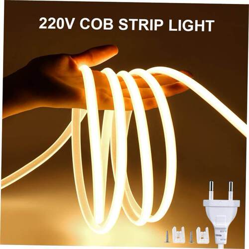 20M 40M High Bright COB LED Strip Light 288leds/M EU Plug 22