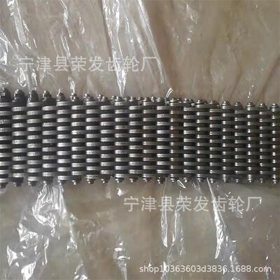 无声齿形链条链轮CL06节距9.525毫米内导19片 高速静音型号齐全