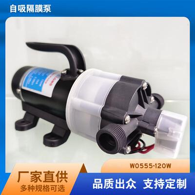厂家供应自动启停水泵直流低噪自吸式120W单泵XTL微型电动隔膜泵