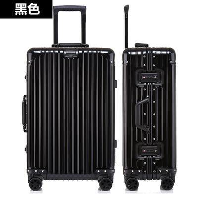 正品全铝轮镁机合金拉杆箱万箱向男行李箱女登箱24寸密码皮箱旅行
