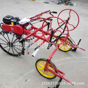 小型农田盖地膜机全自动红薯盖膜蔬菜药材汽油覆膜机