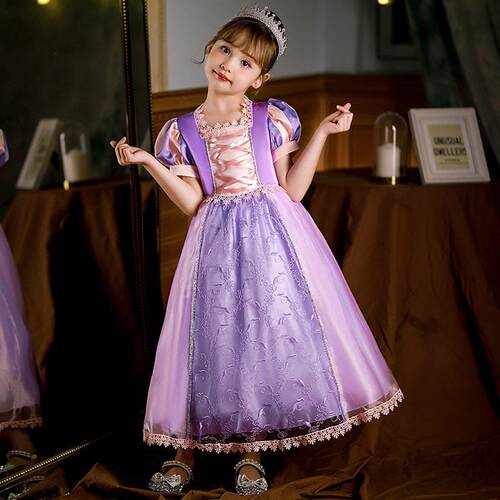 万圣节2024新款苏菲亚公主裙儿童连衣裙童裙礼服裙girl dress