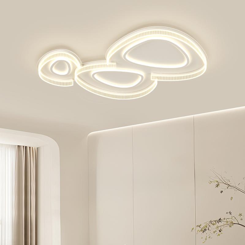 【严选】光护眼鹅卵石全吸顶灯现代简约全三室谱两厅灯具577屋套