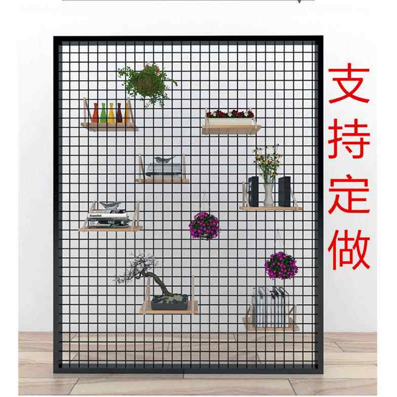 装饰铁网网格背景墙工业风铁丝网隔断铁艺网格悬吊式天花板铁网落