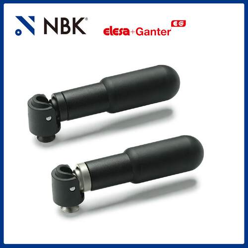 NBK ELESA IRS.820-SST 安全折叠手柄 高科技聚合体 黑色亚光饰面
