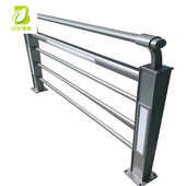 桥梁景观护栏厂家 公园灯光护栏 别墅围栏带灯栏杆 园林灯光护栏