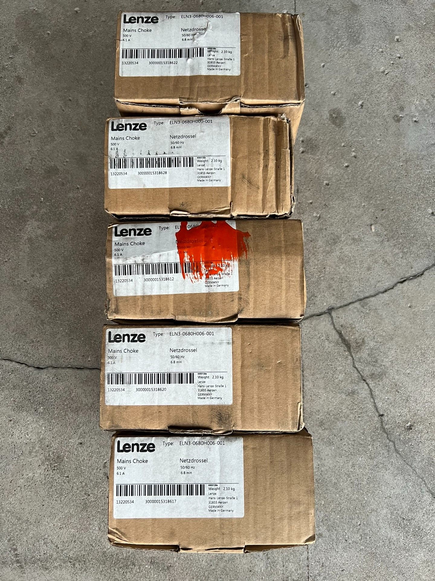 伦茨Lenze电抗器 ELN3-0680H006-001 全