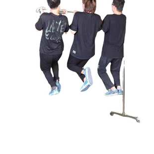 不锈水管落地钢管阳台加厚杆晾衣杆单嗮挂衣晾衣架加粗架被子镀锌