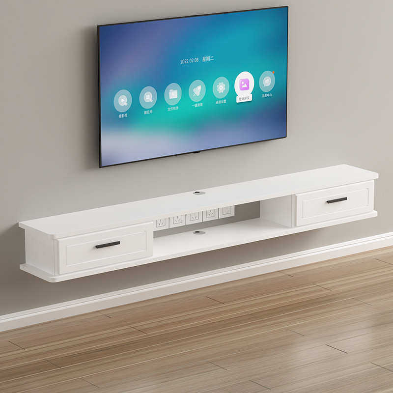 悬空电视柜现代简约壁挂式小户型超窄柜家用客厅背景墙装饰收新品,住宅家具,电视柜,淘宝优惠券,粉丝福利购,淘宝优惠卷