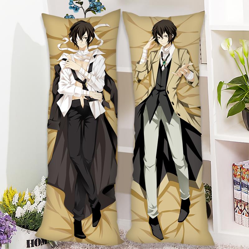 高档文豪敦犬等身抱枕太宰治动中原中也中岛定制漫野周边二次元靠