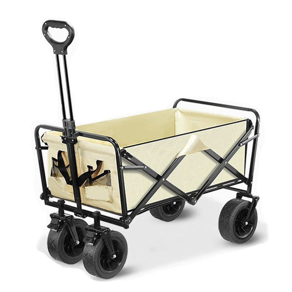 露营车户外摆摊野餐推车折叠式升降桌板款儿童可躺手拉杆野营地车