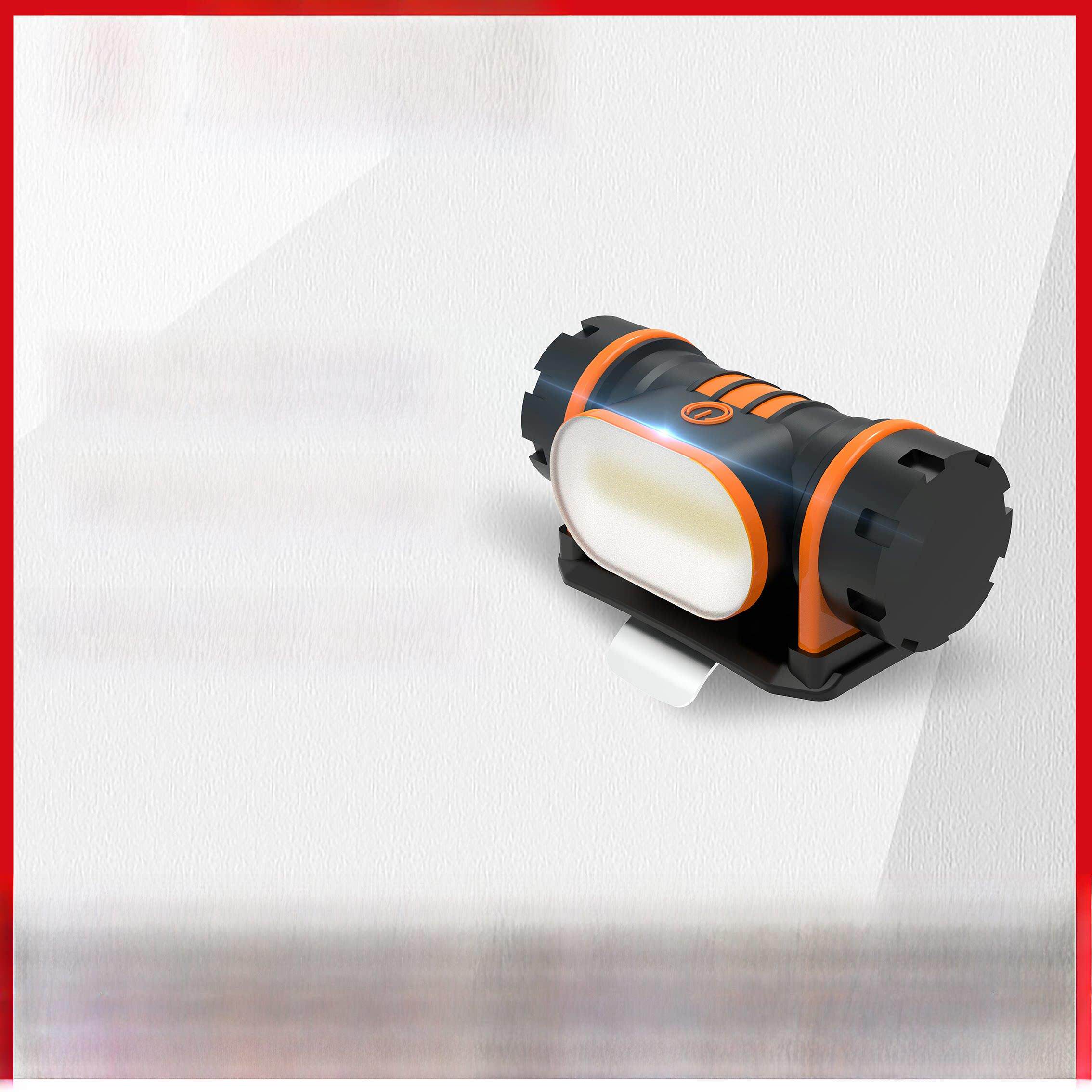 迅安焊接面罩便携式Led照明多调光模式强光超亮手电筒头灯