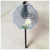 Handmade thêu thêu người mới bắt đầu kit cọ quạt vật liệu gói vật liệu gói 15C1M fan nhóm fan Qinglian - Bộ dụng cụ thêu tranh thêu cá chép hoa sen