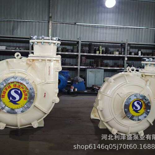 卧式渣浆泵大型8寸抽吸沙泥浆泵200ZJ65浆液循环脱硫泵合金耐磨