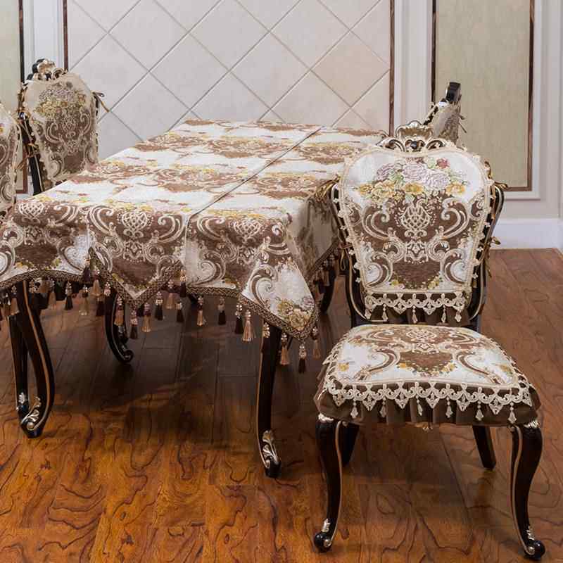 众亿欧之式子餐椅垫装高档GYU奢华防滑四季通用椅子垫椅套套圆形