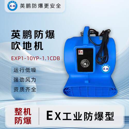 英鹏(GYPEX)防爆吹地机EXP1-10YP-1.1CDB大功率化工厂工业车间